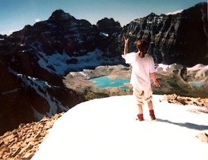 Alastair Monk in Alberta, circa 1999.